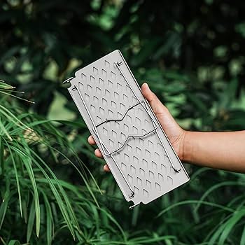 新品　チタンテーブル　35x25x13cm Amazon | N-project OD缶バーナー専用 遮熱テーブル ・ 軽量